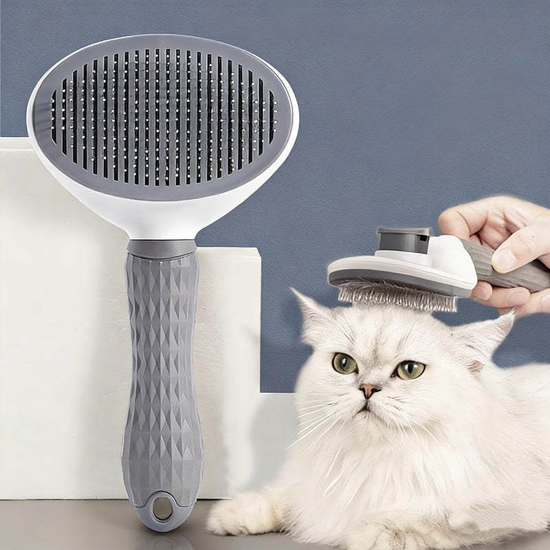 Pet Hair Removal Comb, Cat Comb, Dog Hair Remover, Fluffing Brush