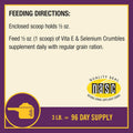 Horse Health Vita E & Selenium Crumbles Vitamin Supplement, Supports Optimal Muscle Health & Antioxidant Support, Seleni