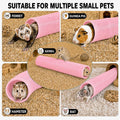 1 Pack Ferret Tubes & Tunnels with 4 Bell Balls, 3.9 in Wide
