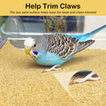 S&X Gravel Paper for Bird Cage 30-Pack 15" x 9.5" Bird Cage Liners Disposable for Enhanced Hygiene and Bird Health