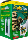 Tetra ReptoFilter Medium Filter Cartridges for Terrariums, 3 Count