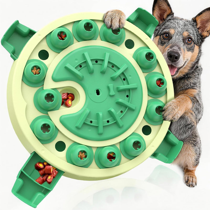 KADTC Large 3-Level Dog Puzzle Toy, Mental Stimulation Games for Smart Dogs