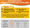 Oral Calcium for Whelping Dogs & Cats, Supports Whelping Labor and Milk Production, Enhances Colostrum for Puppies, Dail