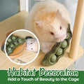 TEEWY Guinea Pig Toys, Prevent Teeth Overgrowth, Natural Vegetables and Timothy Grass, Hamster Chew Toys, Guinea Pig Che