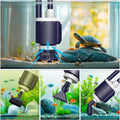 AQQA Fish Tank Cleaner,DC34W/600GPH Adjustable Flow Aquarium Gravel Vacuum