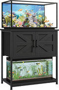 20/29/30 Gallon Fish Tank Stand with Cabinet 800LBS Capacity