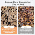 Aquarium Rock Dragon Stones 10lb Natural Rock for Fish Tank,2-6 inches