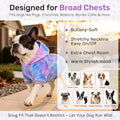 YUDODO Tie Dye Dog Hoodie, Soft Pullover Dog Sweatshirt for Small Dogs
