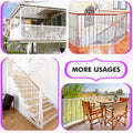 TUPI Banister Guard for Baby and Pet,Ultra-Fine Mesh for Balcony