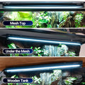 REPTI ZOO Switchable UVB Light for Reptiles, 39W T5 UVB Light Combo Kit for Tropical & Desert Reptile, 34" Terrarium Hoo