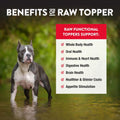 Northwest Naturals Freeze-Dried Beef Liver with Turmeric - Functional Topper for Dogs and Cats - Healthy, Limited Ingred