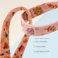 Breakaway Cat Collar with Bell, Fall Pumpkin and Maple Leaf Autumn Print, Adjustable, 2 Pack