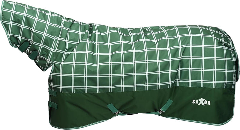 Saxon Defiant 1200D Combo Neck 300g, Hunter Green/Plaid, 72