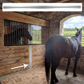 BreezeHug 6 Pcs 7ft Horse Stall Wall Stiffeners Stainless with 180 Screws