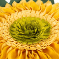 Snuffle Mat for Dogs Sunflower, 20" x 20" Dog Cat Snuffle Mat Interactive Feed Game for Boredom, Encourages Natural Fora