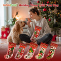 MON2SUN Dog Treats, Christmas Rawhide Stocking, 7.63oz