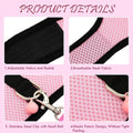 Satinior 2 Sets Guinea Pig Harness and Leash Kit, Green, Pink, S
