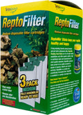 Tetra ReptoFilter Medium Filter Cartridges for Terrariums, 3 Count