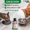 TOBYDIC Cat & Dog Multivitamin 21 in 1 Pet Supplements with Cranberry & Glucosamine - Natural Medicine & Support for UTI, Urinary Tract, Bladder, Kidney, Skin Coat, Joints Treatment