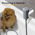 YOO.MEE Pets Shower Attachment, Quick Connect on Tub Spout w/Front Diverter