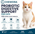 Probiotics for Cats – Digestive Support Chews, 240 Chews