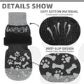 KOOLTAIL Dog Socks Shoes for Hot Pavement to Prevent Licking Paws, Winter Dog Boots&Paw Protector for Hardwood Floors An