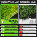 Hompet Dog Grass Pad with Tray Large, 35"x22.5", 2 Reusable Artificial Turf for Dogs Potty, Waterproof Non-Slip Washable Pee Pads, Quickly Absorbency Portable Dog Litter Box for Indoor/Outdoor Use