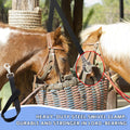 10 Pcs Horse Bucket Strap Hangers, Adjustable 20 to 31 in