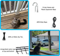 JUNFLYING Cat Balcony Netting, 10x13 FT Durable Anti-Fall Safety Net for Cats