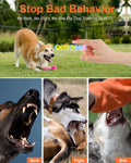 Dog Training Bark Deterrent Device, Anti-Barking Device for Dogs, Stop Bad Behavior Without Yelling or Swatting, Ultraso