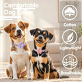 Small Dog Collar with Bell, Puppy Collar, Pink Dog Collars for Small Dogs