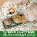 TEEWY Guinea Pig Chew Toys, Prevent Teeth Overgrowth, Natural Timothy Grass & Vegetables, Hamster Chew Toys, Guinea Pig 