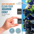Flipper Magnetic Aquarium Glass Cleaner, Algae Scraper & Scrubber, Standard