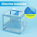 AQUANEAT Fish Tank Breeder Small Mesh Net Fry Saver Aquarium Spawn Hatchery Isolation with Suction Cups Hatchery Incubat