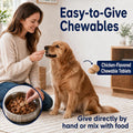 Dewormer for Dogs, Pyrantel Pamoate & Praziquantel, 20 Chewables