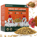 BUCATSTATE Dried Black Soldier Fly Larvae for Chickens and Ducks