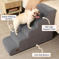 Dog Stairs for High Beds, 26" H 5-Step Pet Ramp for Small & Medium Dogs