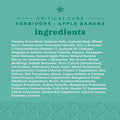 Oxbow Critical Care Herbivore, Rabbit & Guinea Pig, Apple Banana, 141 g