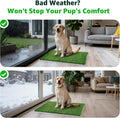Replacement Artificial Grass Pee Pads for Dogs Potty Training to Pee & Poop