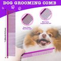 Dream Reach Dog Grooming Scissors - 7" Professional 6 in 1 Pet Scissors Sharp and Durable Shears Set Thinning, Chunker, 