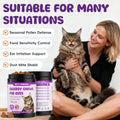 Cat Allergy Relief Chews with Omega-3 & Probiotics for All Ages & Breeds