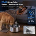 Selene Dog Water Fountain, 4.0L High-Capacity Automatic Pet Water Dispenser