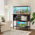 APPOLYN 40-50 Gal 3-Tier Aquarium Stand Fish Tank Stand, Black