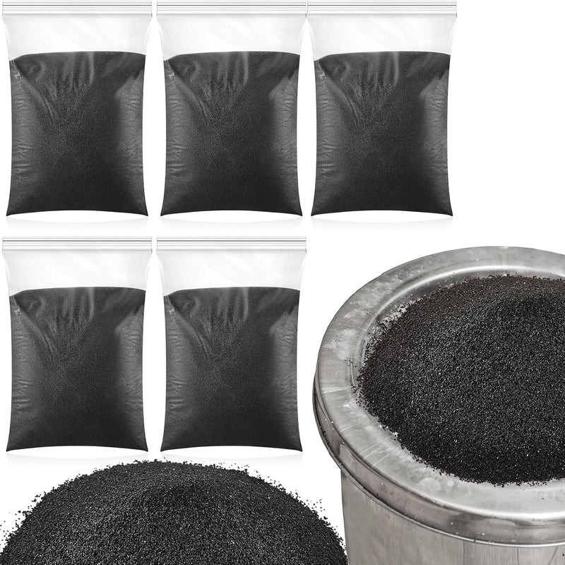 Sasylvia 5 Pack Black Silica Sand for Ashtray Place Sand Station Firepit