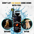 Portable Dog Washer 2.1 Gallon, Manual Shower Kit with Brush Head & Neoprene Jacket, for Home, Travel, or Outdoor Use