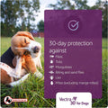 Vectra 3D Flea and Tick Prevention for Dogs, Kills and Repels Fleas, Ticks & Mosquitoes | Fast‑Acting, Waterproof, No Prescription Needed | Small Dogs 11-20 lbs, 3‑Month Supply