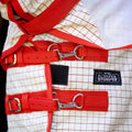 Jeffers Romper Stomper Sweet Itch Fly Sheet for Horses with Detachable Neck 81", Breathable Mesh Cotton Blend Top, UV & 