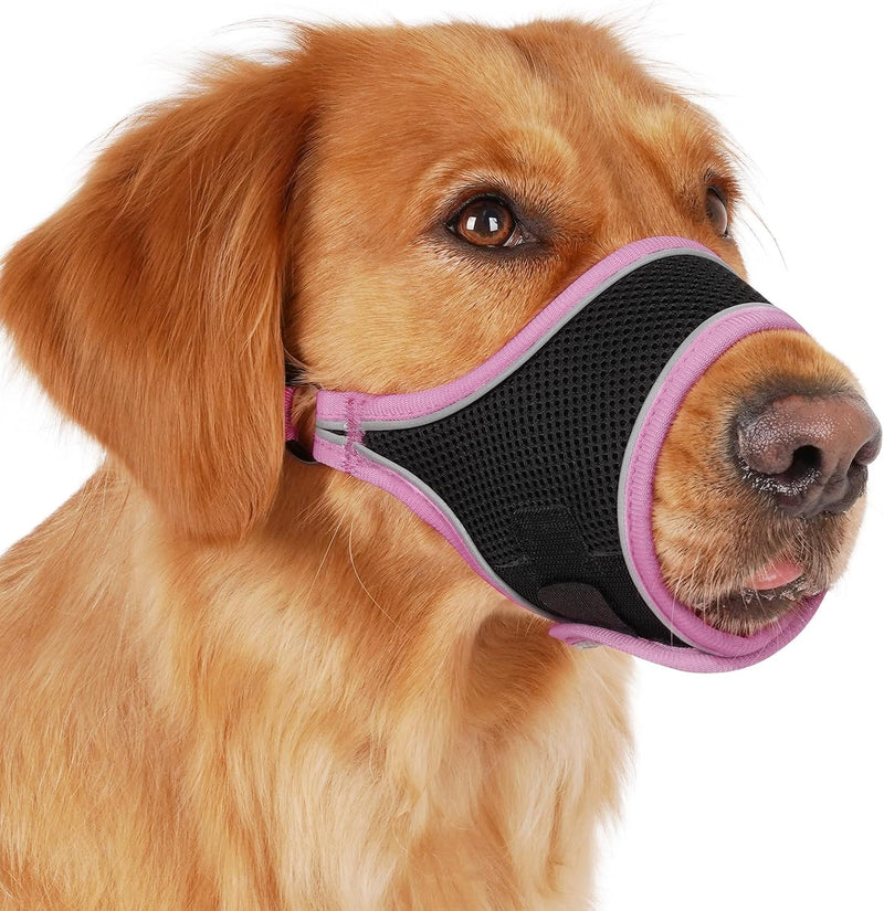 Mayerzon Soft Dog Muzzle for Large Dogs Malinois to Anti Biting Chewing