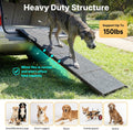 Veehoo Foldable Dog Ramp for Car Truck SUV Extra Large Wide 79" L 20" W