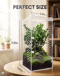 Jumping Spider Enclosure,Magnetic Doors All-Side Ventilation